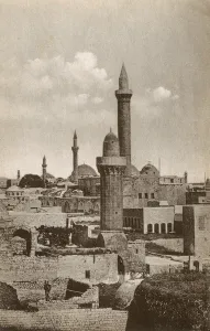 Aleppo Gallery: View of the Minarets and rooftops of Aleppo, Syria