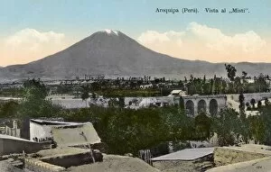 Arequipa Gallery: View of the Misti volcano, Arequipa, Peru, South America