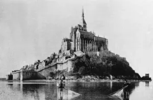 Shallow Prints: View of Mont St Michel, Normandy, France