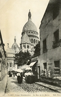 Images Dated 15th May 2012: The view of Montmartre in Paris