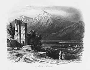 Ararat Prints: View of Mount Ararat in eastern Turkey