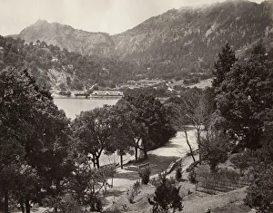 Cloud Prints: View at Nainital India