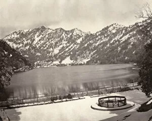 Cold Gallery: View at Nainital India, in the snow