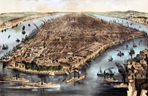 Images Dated 25th May 2011: View of New York