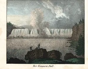 Cataract Prints: View of the Niagara Falls, 19th century