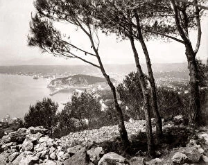 Images Dated 12th May 2021: View of Nice France c.1890