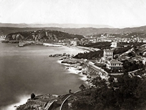 Images Dated 14th October 2015: View of Nice, France, circa 1890s