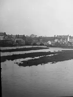 Dyfed Prints: View of the Old Bridge, Haverfordwest, South Wales