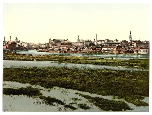Posen Prints: View of Old City, Posen, Germany (i. e. Poznan Poland)