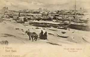 Omsk Prints: View of Omsk, Russia