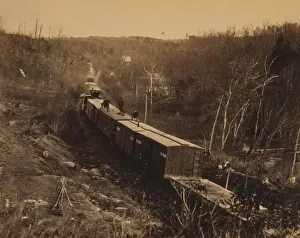 View on Orange and Alexandria RR near Union Mills, Va
