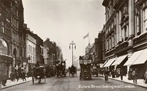 Nestles Prints: View of Oxford Street, London