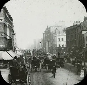 A view down Oxford Street, London - looking east
