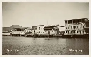 View of Paita, north-western Peru, South America