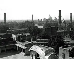 Lahore Prints: View from the Palace, Lahore, Punjab (now Pakistan)