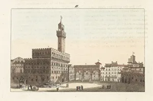 View of the Palazzo Vecchio or Old Palace, Florence