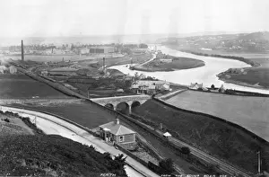 Perth Prints: View of Perth, Scotland from the Edinburgh Road