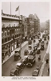 View along Piccadilly, London