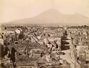 View Across Pompeii