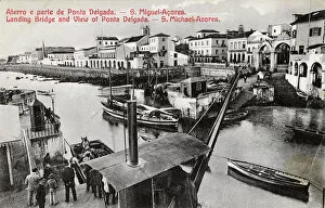 Portuguese Collection: View of Ponta Delgada, Sao Miguel Island, Azores