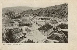 View of Port Antonio, Jamaica, West Indies
