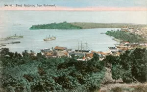 View of Port Antonio, Jamaica, West Indies