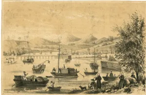 Treaty Prints: View of the port of Foo Choo Foo (Fuzhou), China