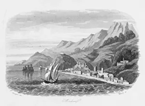 View of the Portuguese island of Madeira