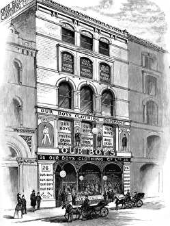 Images Dated 22nd July 2016: View of Premises, Our Boys Clothing Company, Holborn