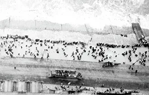 Blackpool Prints: View of the Promenade from the top of Blackpool Tower
