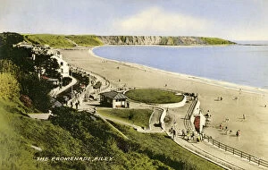 Sea Side Collection: View of the Promenade, Filey, North Yorkshire