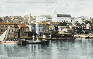 Marmara Prints: View of Psamalia, Constantinople, Turkey
