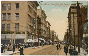 Adams Prints: View of Queen Street (from City Hall Square)