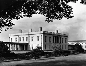 A view of the Queens House Greenwich. Built by Inigo Jones for Anne of Denmark