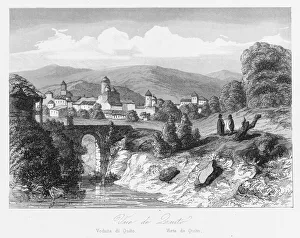 View of Quito, Ecuador, South America