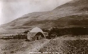 View of Rachels Tomb, near Bethlehem, Israel