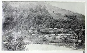 Advance Prints: View of Rangpo, Sikkim, India