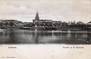 Rijn Collection: View of the Rhine Quay, Arnhem, Gelderland, Netherlands