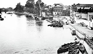 View from Richmond Bridge, Victorian period