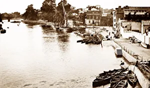 View from Richmond Bridge, Victorian period