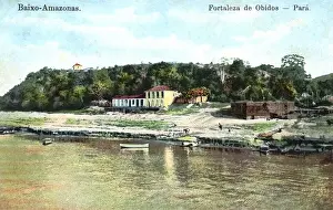 Amazon Prints: View of the River Amazon at Obidos, Para, Brazil
