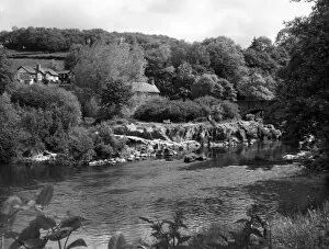 Renowned Gallery: View of the River Teifi at Cenrath, Carmarthenshire, South Wales