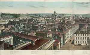 View of Rome, including the Roman College, Sa. Maria del Mir