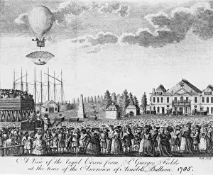 A View of the Royal Circus from St Georges