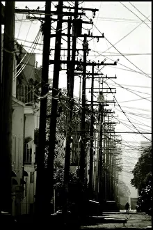 View down San franscico side street