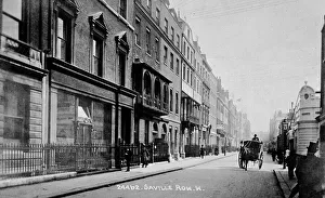 Images Dated 29th September 2017: View of Savile Row, Mayfair, London