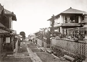 View towards the sea, Atami, Japan, c. 1880s