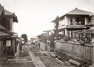 View towards the sea, Atami, Japan, c.1880s