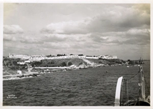 Images Dated 28th September 2015: View from the sea, Fortress of Havana, Cuba