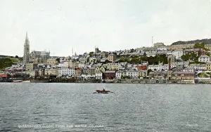 Queenstown Prints: View from the sea of Queenstown (now Cobh), Ireland